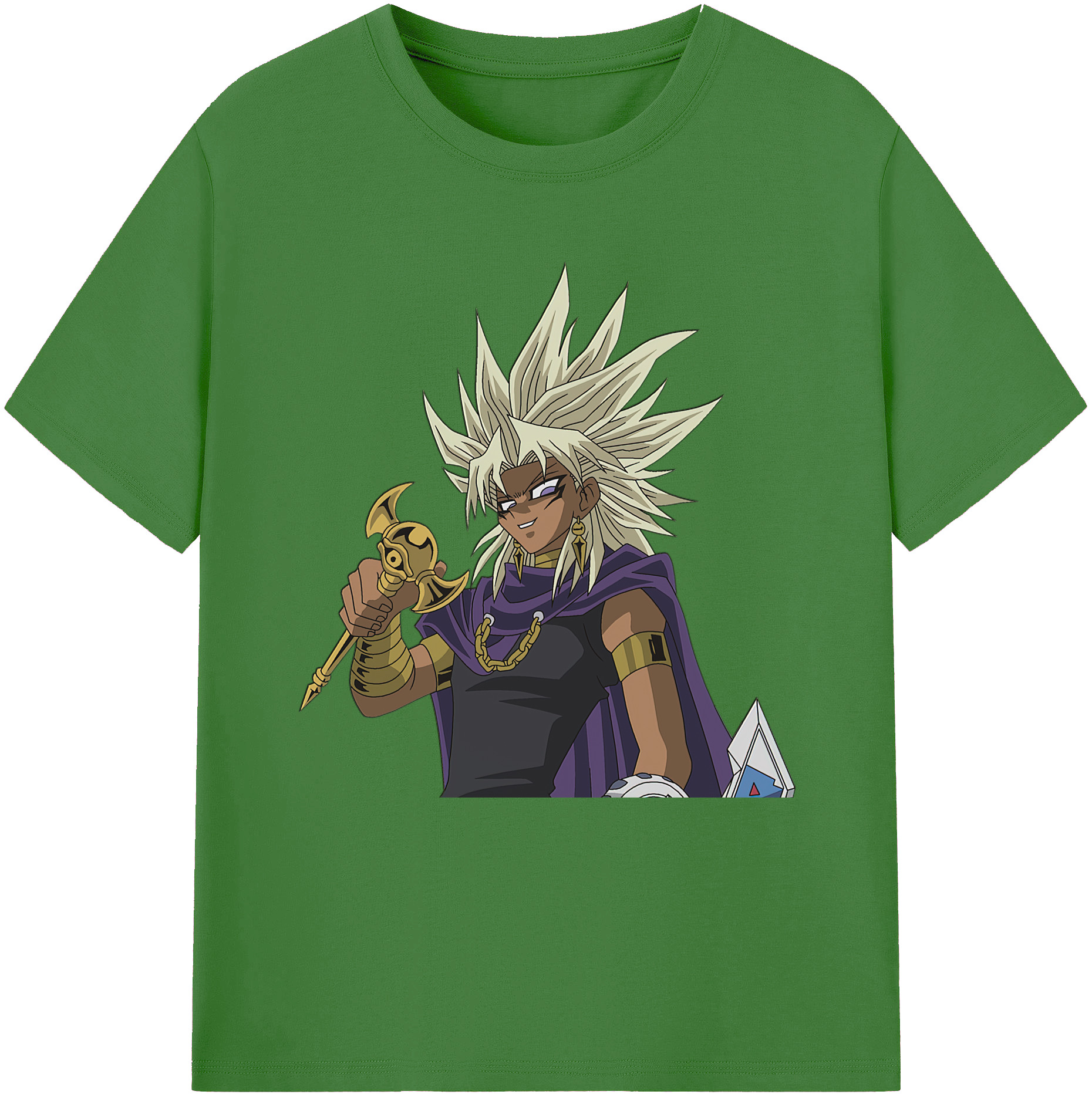 （画像用） 遊☆戯☆王 Yu-Gi-Oh! レディースカジュアルプリントTシャツ（綿100％）